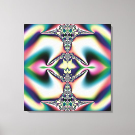 Regenboog Diamant Canvas Afdruk (Voorkant)