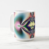 Regenboog Diamant Koffiemok (Voorkant links)