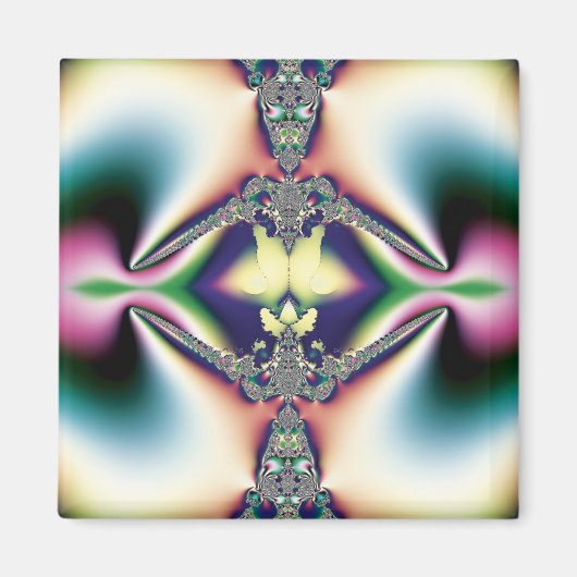 Regenboog Diamant Magneet (Voorkant)