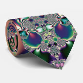 Regenboog Diamant Stropdas (Opgerold)