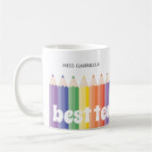 Regenboog Docent Waardering Beste Docent Mok (Links)