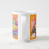 Regenboog Dollar$ En $en$e  Grote Koffiekop (Achterkant)