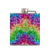 Regenboog Doodle Heupfles (Achterkant)