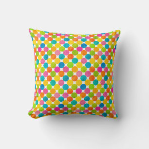 Regenboog Dot Patroon Modern Kussen