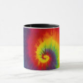 Regenboog Draai Dyed Hippie Kleurrijk Mok (Midden)