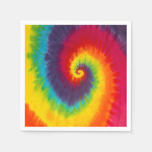 Regenboog Draai Dyed Hippie Koele Kleurrijke Servet