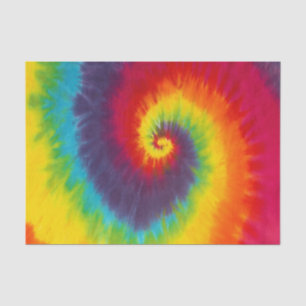 Regenboog Draai Tie Dye Hippie Koel Tissuepapier