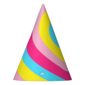 Regenboog Draaikolk Feesthoedjes (Links)