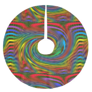 Regenboog Draaikolk Kerstboom Rok