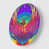 Regenboog Draak Grote Klok (Hoek)