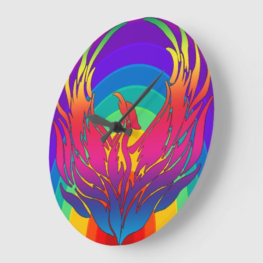 Regenboog Draak Grote Klok (Hoek)