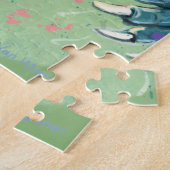 Regenboog Draak Kunst Legpuzzel (Zijkant)
