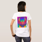 Regenboog Draak T-shirt (Achterkant volledig)