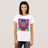 Regenboog Draak T-shirt (Voorkant volledig)