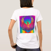 Regenboog Draak T-shirt (Achterkant)
