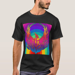 Regenboog Draak T-shirt