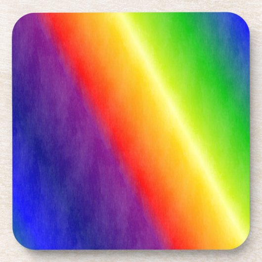 Regenboog Drankjes Onderzetter (Voorkant)