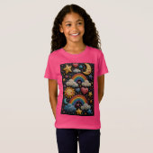 Regenboog Dromen 3D Mozaïek T-Shirt (Voorkant volledig)
