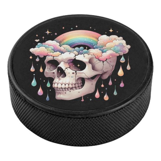 Regenboog Dromen Hockey Puck (3/4)