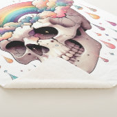 Regenboog Dromen Sherpa Deken (3/4)