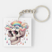 Regenboog Dromen Sleutelhanger (Achterkant)