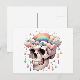 Regenboog Droom Ansichtkaart Briefkaart