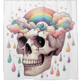 Regenboog Droom Douchemuts Douchegordijn (Voorkant)