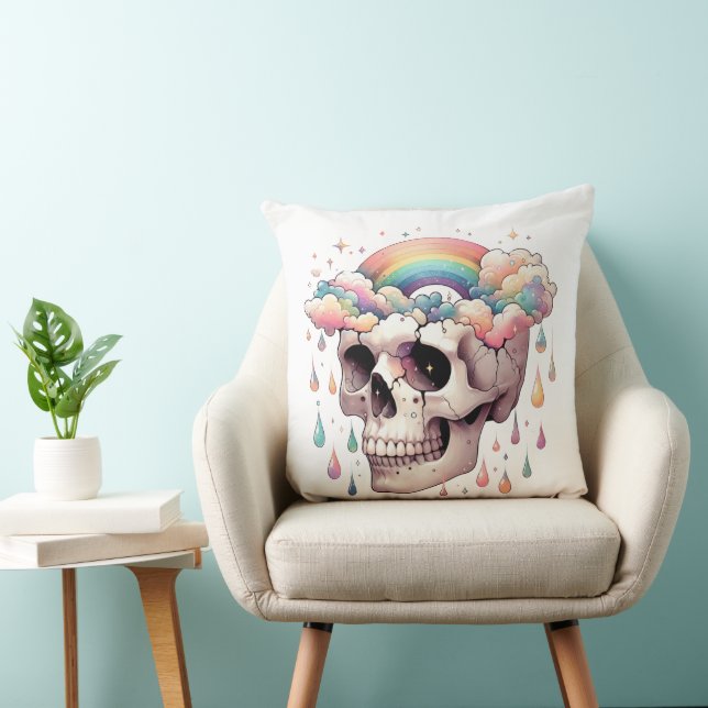 Regenboog Droom Kussen (Stoel)