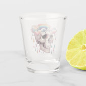 Regenboog Droom Shotglas Shot Glas (Achterkant)