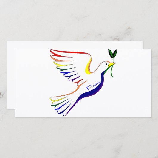 Regenboog Duif (Voorkant / Achterkant)