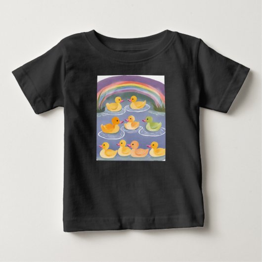 Regenboog eenden vijver (Voorkant)