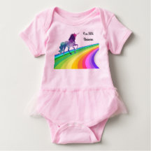 Regenboog Eenhoorn - Baby tutu Rompertje