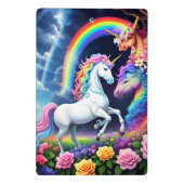 Regenboog Eenhoorn Een Mini Klembord (Achterkant)