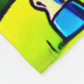 Regenboog Eenhoorn Fleece Deken (Hoek)