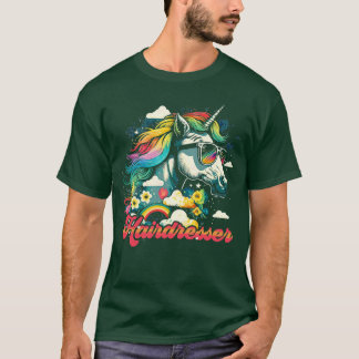 Regenboog Eenhoorn Kapper T-shirt