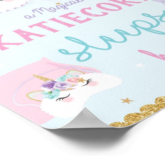 Regenboog Eenhoorn Kinder Slaapkamer Decoratie Muu (Hoek)