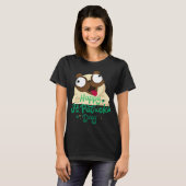 Regenboog Eenhoorn Mops T-shirt (Voorkant volledig)