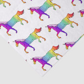 Regenboog Eenhoorn Patroon Tissuepapier (Detail)