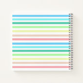 Regenboog Eenhoorn Persoonlijk Aangepast Notitieboek (Achterkant)