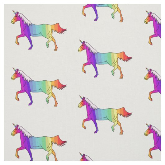 Regenboog Eenhoorn / Stof voor Kinderen (Swatch)
