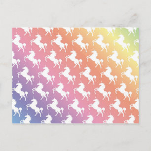 Regenboog Eenhoorns II Briefkaart