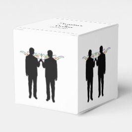 Regenboog Elegantie Trouwcadeau Doos Bedankdoosjes