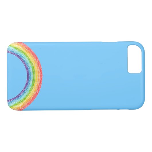 Regenboog en blauwe lucht Case-Mate iPhone case (Achterkant (Horizontaal))