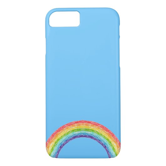 Regenboog en blauwe lucht Case-Mate iPhone case (Achterkant)
