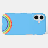 Regenboog en blauwe lucht Case-Mate iPhone case (Achterkant (horizontaal))