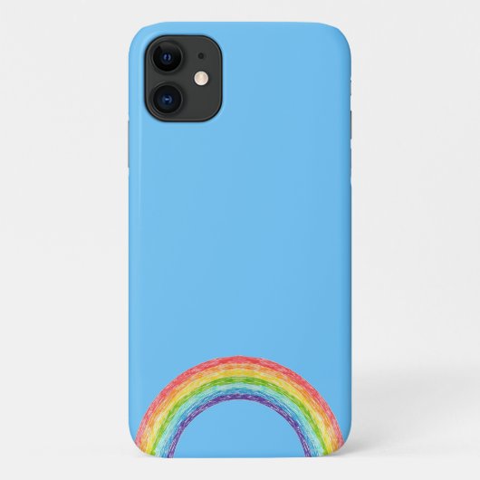 Regenboog en blauwe lucht Case-Mate iPhone case (Achterkant)