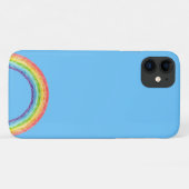 Regenboog en blauwe lucht Case-Mate iPhone case (Achterkant (horizontaal))