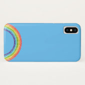 Regenboog en blauwe lucht Case-Mate iPhone case (Achterkant (horizontaal))