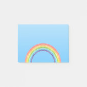 Regenboog en blauwe lucht post-it® notes (Voorkant)