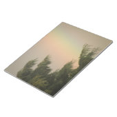 Regenboog en Bomen Notitieblok (Schuin)